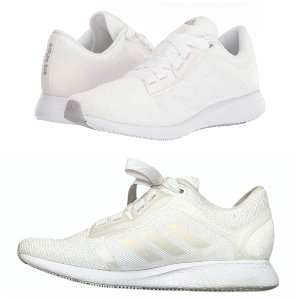 Adidas - Edge Lux 4 Running Shoes | Cloud White, Women’s 6.5